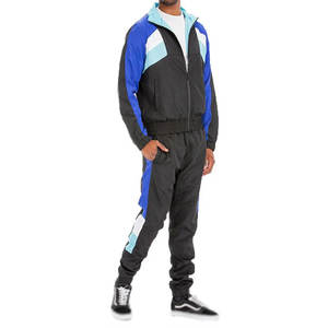 Ensemble de sport pour homme à séchage rapide pour la gym, le jogging et les tenues décontractées, coupe-vent en polyester avec veste - Product Image 4
