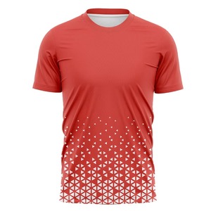 เสื้อยืดพรีเมียมใหม่ ระบายอากาศได้ดี สวมใส่สบาย เทคโนโลยีซับลิเมชั่น แห้งเร็ว เหมาะสำหรับออกกำลังกาย รับสั่งทำลายพิมพ์ซับลิเมชั่น - Product Image 4