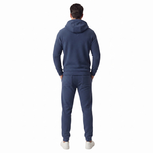 Chándal de Invierno para Hombre de Alta Calidad, con Logotipo Personalizado, de Felpa de Algodón Suave, Reversible, Grueso, Transpirable, Cómodo, Ropa Deportiva Informal - Product Image 2