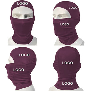 Masque de ski unisexe en acrylique tendance, personnalisable avec logo, cagoule thermique imprimée, légère et respirante, en promotion - Product Image 2