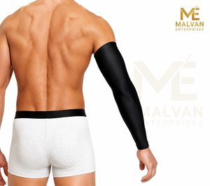 Manchons de compression sportifs pour cyclisme, pêche et équitation – Élastiques, séchage rapide, anti-UV, unisexe, Spandex/Polyester 180g, pour le coude - Product Image 2