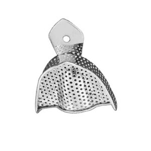 Premium Manual Dental Impression Tray Edge U2 Solid Upper Size L German Stainless Steel Reusable Autoclavable Perforation Free - Product Image 6