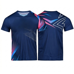 เสื้อฟุตบอลคอวีผู้ชายสีเขียวมะกอกไล่เฉดพิมพ์ลาย ระบายเหงื่อได้ดี แขนสั้น ทรงแอธเลติก เหมาะกับทุกฤดูกาล - Product Image 2