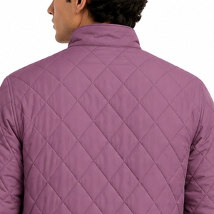 Chaqueta casual de burbujas para hombre, estilo de vida informal, con costuras de diamante, acolchada para invierno, moderna, para uso diario - Product Image 5