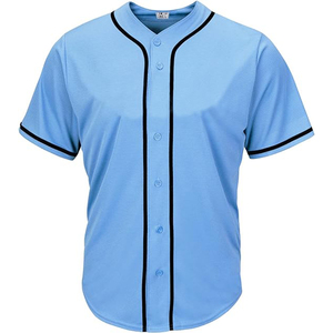 เสื้อเบสบอลเยาวชนแบบซับลิเมชั่น ผ้าโพลีเอสเตอร์ 100% ราคาโรงงาน ปรับแต่งโลโก้ได้ - Product Image 1