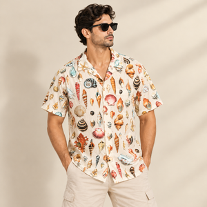 Tropical <b>Men's</b> Camp Collar Beach <b>Shirts</b> 100% Viscose Short Sleeves <b>Hawaiian</b> Printed Casual Summer Vacation Resort Wear Wholesale - Product Image 2