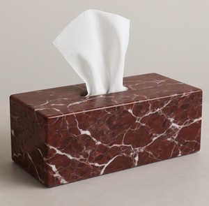 Portapañuelos de Resina de Lujo, Elegante Cubierta para Caja de Pañuelos para Hoteles, Villas e Interiores Residenciales - Product Image 1