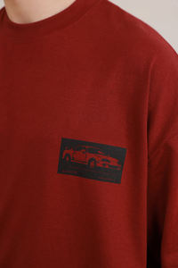 Camisetas Extra Grandes de Cuello Alto con Logotipo Personalizado en Tela Twill para Hombre - Marca de Moda con Cuello Pequeño Estilo Vintage - Product Image 6