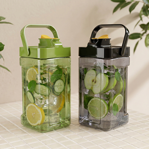 3.5L BPA Free As Material Pressing Type Eco-Friendly Leak Proof <b>Water</b> <b>Bottle</b> Handle for <b>Camping</b> Gym Boiling <b>Water</b> Applicable - Product Image 3