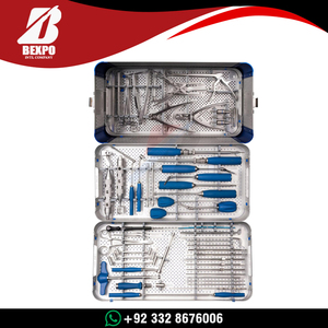 Conjuntos Quirúrgicos Ortopédicos, Sistema de Fijación Cervical Posterior - Juego de Instrumentos de Titanio para Cirugía de Columna Vertebral - Product Image 2
