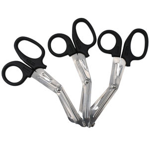 Ciseaux de sécurité EMT en acier inoxydable, ciseaux de sauvetage professionnels pour les soins d'urgence et les soins aux patients - Product Image 1