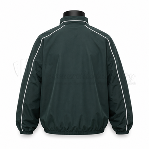 Chaqueta Cortavientos Ligera Unisex de Lona, Personalizable, Deportiva, con Cierre Completo, Ribete Reflectante, Impermeable, para Correr al Aire Libre - Product Image 2