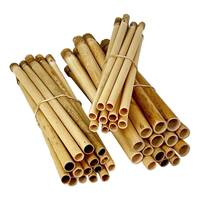 Vente en gros de tubes de nidification en bambou naturel Vinagreen pour abris de colibris, tubes de nidification écologiques en bambou, cannes de bambou fendues, fabricant OEM
