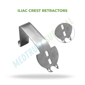 Écarteurs iliacs 18 cm, instrument orthopédique pour la chirurgie de la colonne vertébrale et l'exposition osseuse - Product Image 2