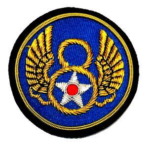Badge brodé personnalisé fait main en fils dorés, appliqué à coudre, forme irrégulière, patch en tissu pour vêtements - Product Image 3