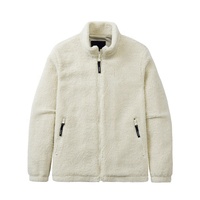 Vente flash : veste en polaire sherpa unie pour homme, 100 % polyester, pour la randonnée et les activités de plein air