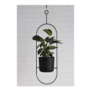 Macetero Colgante de Acero Resistente para Interiores y Exteriores, Jardín, Balcón, Soporte de Metal Moderno para Plantas, Decoración para el Hogar - Product Image 2