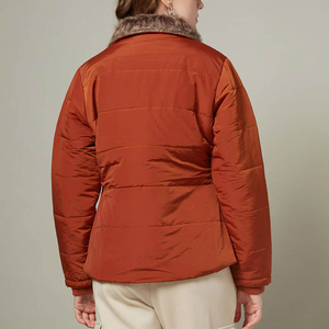 Women's <b>Jacket</b> Custom Logo Outdoor Warm Bubble Women Coat Fashion Down Puffer <b>Jacket</b> For Womens - Product Image 6