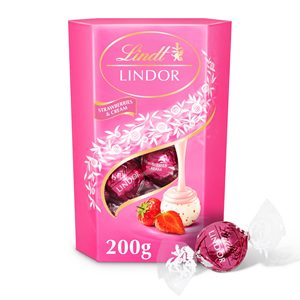 Lindtt Lindor - Caja de 200g de Trufas de Chocolate Surtidas, Chocolate Suizo Premium con Leche, Paquete de Regalo, Caramelos Esféricos de Chocolate Suave - Product Image 1