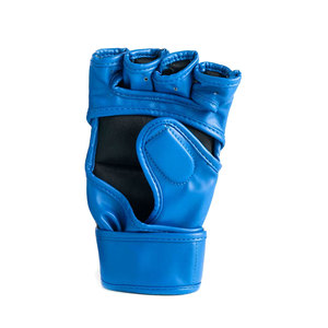 Gants de MMA en cuir de qualité supérieure, logo personnalisé, gants de grappling, fabricant OEM ODM, vente en gros, gants d'entraînement de combat MMA - Product Image 5