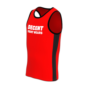 Débardeur d'entraînement de boxe conçu pour le sparring en salle et la compétition, avec tissu respirant à séchage rapide et construction durable - Product Image 1