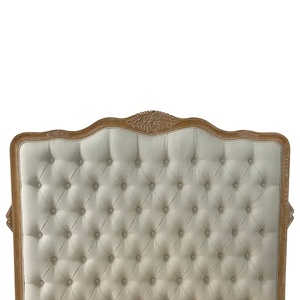 Lit de rangement réglable en hauteur Gavin en bois de mahogany massif de style mid-century avec finition naturelle de Java Furni Craft - Product Image 4