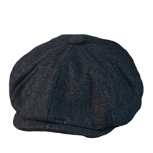 Casquette Gavroche en Corduroy et Laine Sergée, Casquette Plate d'Hiver Style Baker Boy avec Bouton sur le Dessus, OEM - Product Image 6