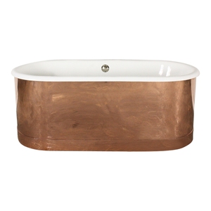 100% Durable Solid Copper Bathtub for Long Lasting Use with Premium Finish and Elegant Luxury Bathroom Design - Product Image 5