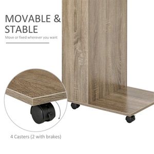 Tavolino a Forma di C per Divano, Arredamento per Soggiorno - Product Image 3