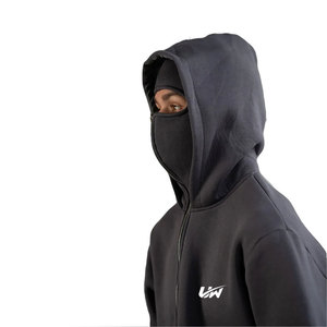 Sweat-shirts à capuche pour hommes en coton mélangé de haute qualité, logo personnalisé, pull-over d'hiver, streetwear décontracté, vente en gros - Product Image 6