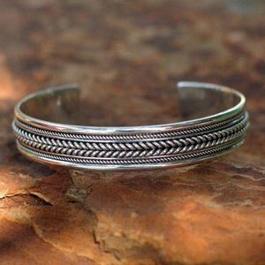 Designer Copper Magnetic <b>Adjustable</b> <b>Bracelet</b> Handmade Traditional Polished Jewelry for Men Women Wellness Fashion Wear - Product Image 6