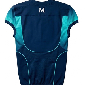 Tenues de football américain personnalisées OEM sublimées, ensemble complet, haute qualité, séchage rapide, respirantes, vêtements d'entraînement à manches courtes - Product Image 3