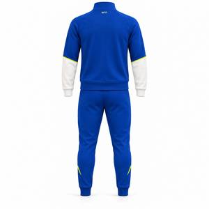 Chándal Deportivo para Hombre con Cremallera Completa, Bloques de Color, Poliéster, con Bolsillos Laterales, para Otoño - Product Image 3