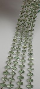 Nouvel Arrivage Perles en Quartz Améthyste Verte Naturelle Lisses Forme Boutons Perles Fantaisie en Forme de Boutons Fourniture Directe Usine - Product Image 5