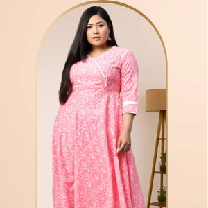 Blusa Kurta de Verano con Estampado Floral de Algodón al por Mayor, Top sin Mangas para Mujeres y Niñas, Ropa Casual - Product Image 1