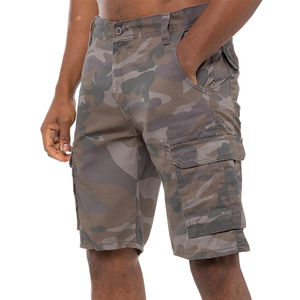 Pantalones Cortos Tácticos de Lona Elástica para Hombre, Diseño Multibolsillos, para Aventura y Trabajo - Product Image 1