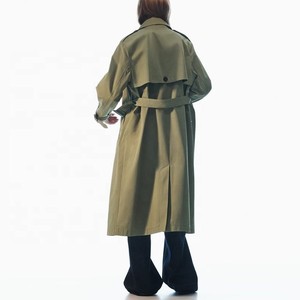 Trench-coat pour femme, trench-coat de luxe surdimensionné, trench-coat d'hiver pour femme, trench-coats pour femmes, fabrication sur mesure OEM ODM - Product Image 3