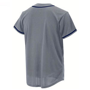 Camiseta de Béisbol de Manga Corta de Alta Calidad, Secado Rápido, Transpirable, 100% Poliéster, Cómoda, en Venta - Product Image 3