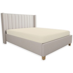 400TC All Season Solid Color Bedding for Adults Home Use Cotton Flat <b>Fitted</b> <b>Sheet</b> Sets - Product Image 5