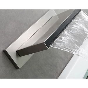 High-Flow Wall Mount Tub Filler Spout Cascade Waterfall Shower for Bathroom Sink Multiple Uses High-Flow Bathtub Shower Faucet - Product Image 5