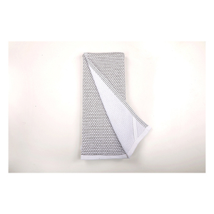 Paños de Cocina Grises de Tela Dobby, Paños de Algodón Reutilizables para Limpiar, Secar y Cuidar la Cocina - Product Image 4