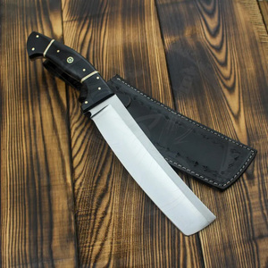 Cuchillo de Caza y Camping de Alta Dureza con Empuñadura Cómoda, Cuchillo Bowie de Acero D2 con Mango de Cuerno de Búfalo - Product Image 3