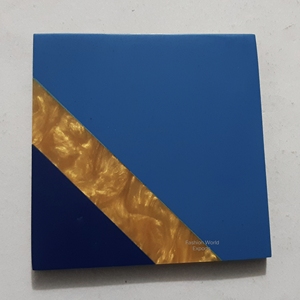 ที่รองแก้วแบบฝังเรซินอาร์ทแอบสแตรกต์ที่รองแก้วเครื่องดื่มทำจากอีพ็อกซี่ชนิดหนึ่งของตกแต่งโต๊ะและอุปกรณ์เสริมเสื่อและแผ่นรองแก้ว - Product Image 5