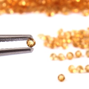 Citrino Redondo de 3mm, Gema Suelta, Precio de Fábrica, Gema de Alta Calidad para Joyería, Venta al Por Mayor - Product Image 4