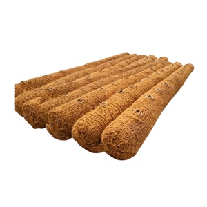 BEST SELLER SIZE: 35cm x 4m Eco-Friendly Riverbank Protection: Exported Coconut Coir <b>Logs</b> Engineered for Durability and Quality - Product Image 1