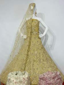 Nueva colección Arwah, estilo nupcial pesado, piedra Jarkan completa adornada, Dupattas largas, de 5 colores trajes de boda, Red de vestido hecha Salwar - Product Image 4