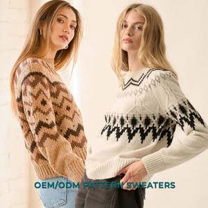 Pull d'hiver unisexe personnalisé avec logo brodé de fleurs, en coton biologique épais, style décontracté imprimé, fourniture OEM, commande en gros - Product Image 2