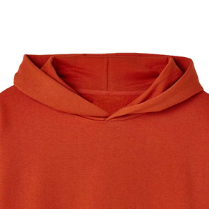 Sudadera con Capucha para Hombre, Color Sólido, Talla Grande, Estilo Casual para Otoño, Corte Regular, Felpa Francesa de Algodón - Product Image 4