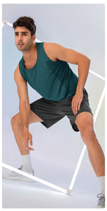 Chaleco Deportivo para Hombre, Primavera-Verano, Camiseta Holgada, Transpirable y de Secado Rápido, Ropa de Fitness para Correr, Entrenamiento, Gimnasio, Yoga - Product Image 2