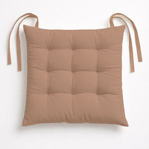 Coussin de chaise de salle à manger moelleux avec attaches, coussin de siège carré antidérapant pour chaises de cuisine, de patio et de bureau - Product Image 2